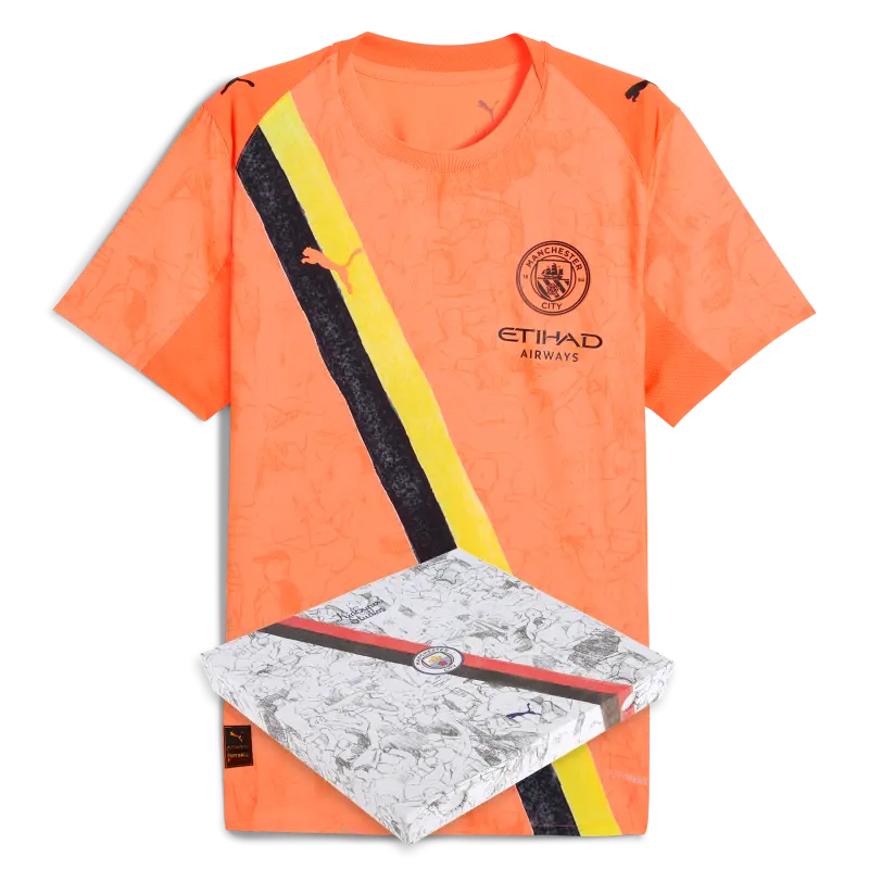 Explore Manchester City manchester-city-kidsuper-authentic-jersey-orange-202526-701235026-orange Jerseys - ManchesterCityshirt.co.uk