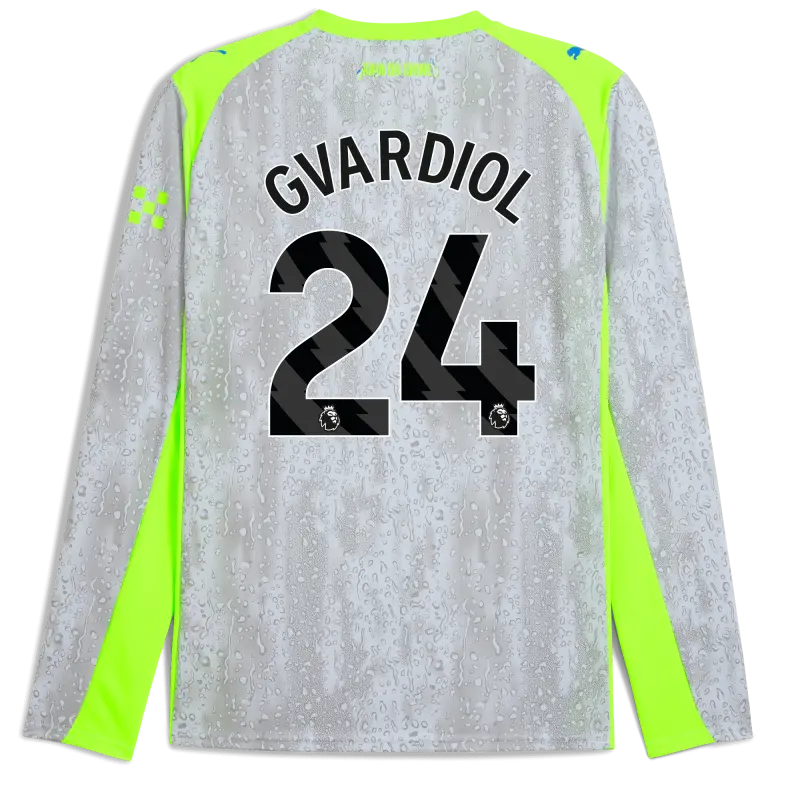 Explore Manchester City manchester-city-third-jersey-202526-long-sleeve-with-gvardiol-24-printing-701237143-gvardiol-blue-premierleague Jerseys - ManchesterCityshirt.co.uk