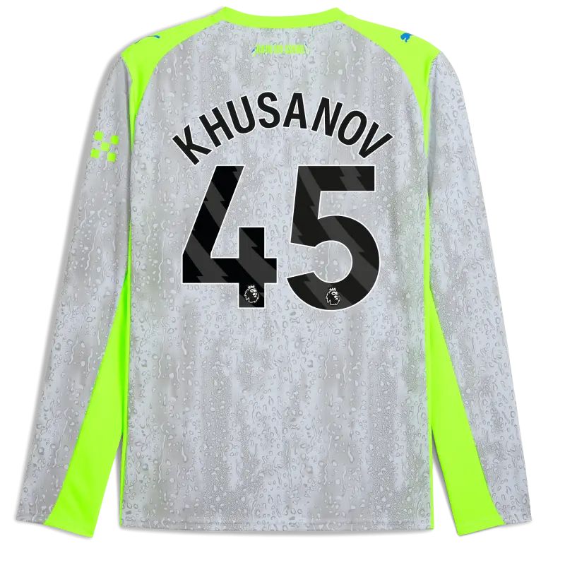 Explore Manchester City manchester-city-third-jersey-202526-long-sleeve-with-khusanov-45-printing-701237143-khusanov-blue-premierleague Jerseys - ManchesterCityshirt.co.uk