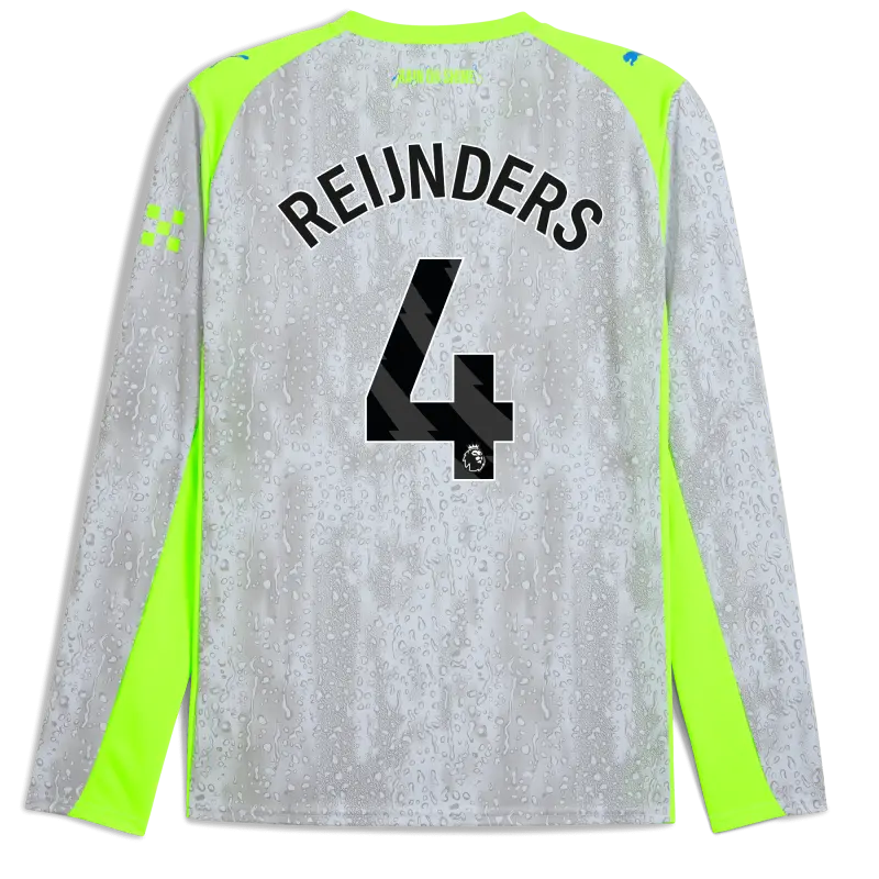 Explore Manchester City manchester-city-third-jersey-202526-long-sleeve-with-reijnders-4-printing-701237143-reijnders-blue-premierleague Jerseys - ManchesterCityshirt.co.uk