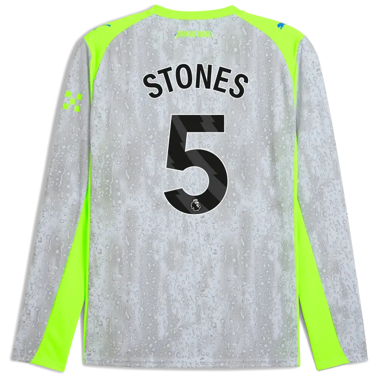 Explore Manchester City manchester-city-third-jersey-202526-long-sleeve-with-stones-5-printing-701237143-stones-blue-premierleague Jerseys - ManchesterCityshirt.co.uk
