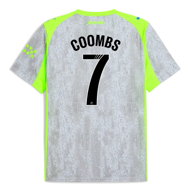 Explore Manchester City manchester-city-third-jersey-202526-with-coombs-7-printing-701237142-coombs-blue-womenssuperleague Jerseys - ManchesterCityshirt.co.uk