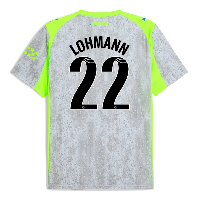 Explore Manchester City manchester-city-third-jersey-202526-with-lohmann-22-printing-701237142-lohmann-blue-womenssuperleague Jerseys - ManchesterCityshirt.co.uk