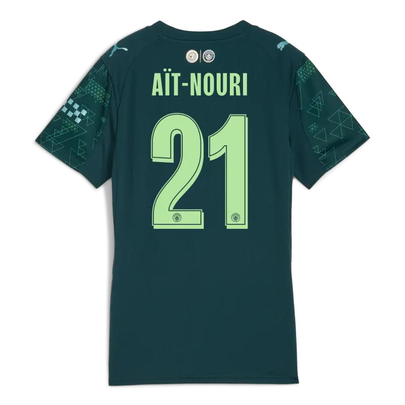 Explore Manchester City womens-manchester-city-ea-sports-fc-jersey-202526-with-at-nouri-21-printing-701237168-ait-nouri-green-mancity Jerseys - ManchesterCityshirt.co.uk