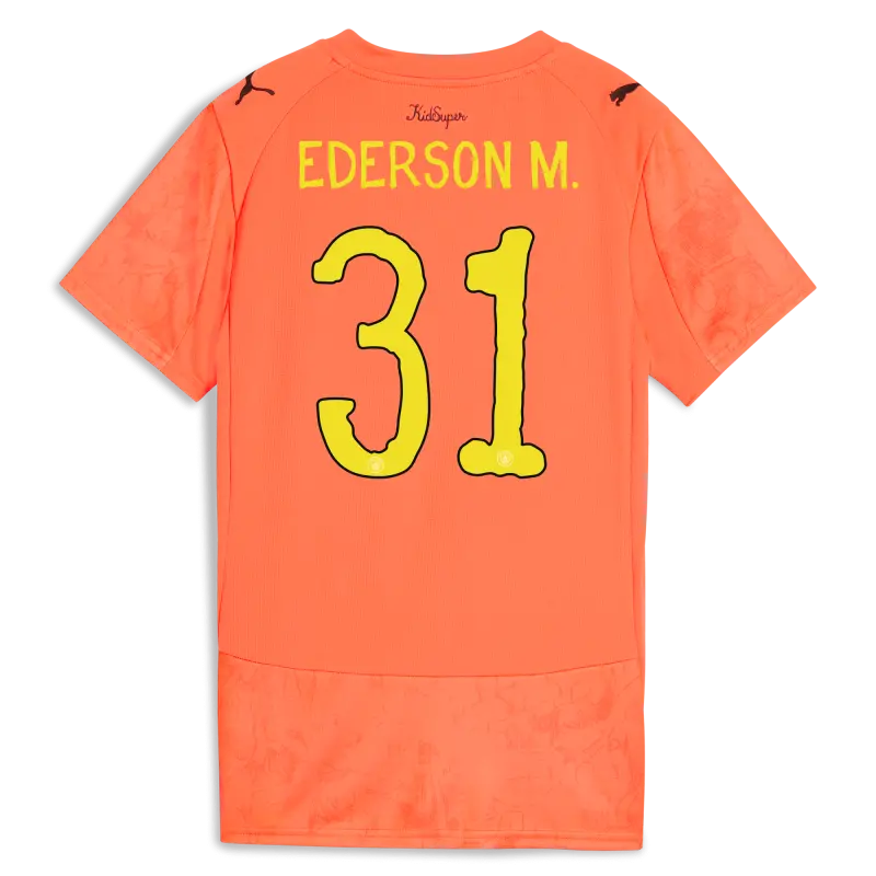 Explore Manchester City womens-manchester-city-gk-kidsuper-jersey-orange-202526-with-ederson-m-31-printi-701235028-edersonm-orange Jerseys - ManchesterCityshirt.co.uk