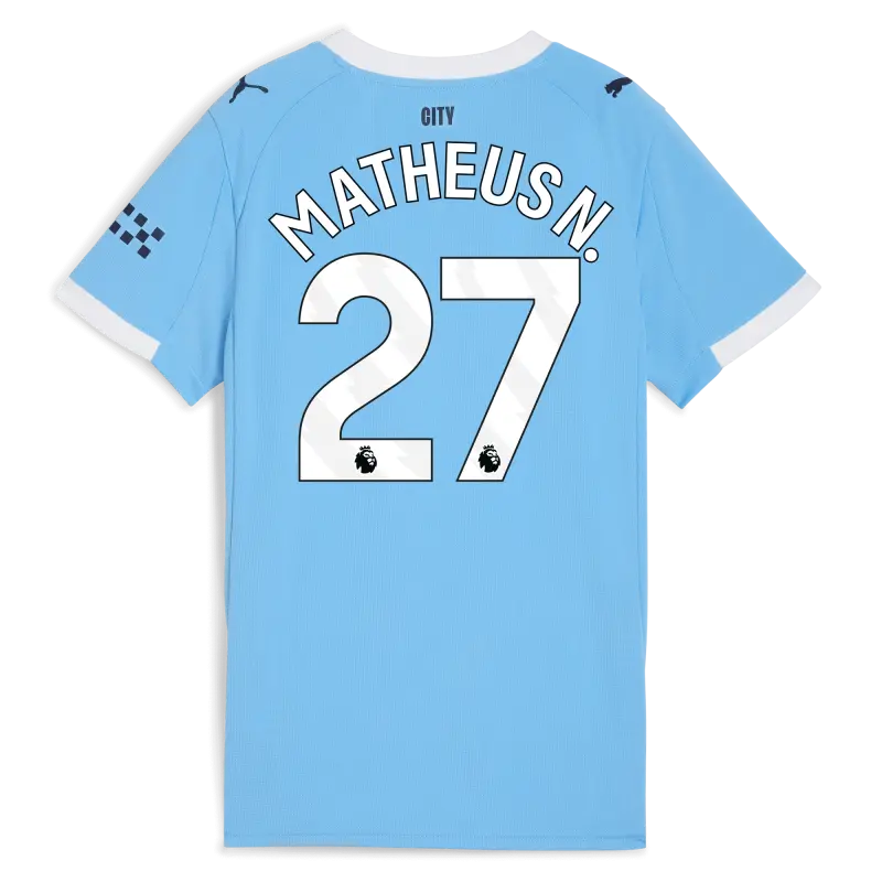 Explore Manchester City womens-manchester-city-home-jersey-202526-with-matheus-n-27-printing-701237130-matheusn Jerseys - ManchesterCityshirt.co.uk