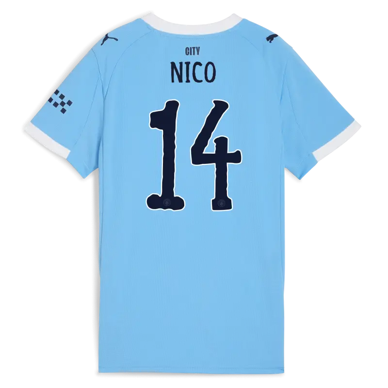 Explore Manchester City womens-manchester-city-kidsuper-home-jersey-202526-with-nico-14-printing-701237130-nico-kidsuper Jerseys - ManchesterCityshirt.co.uk