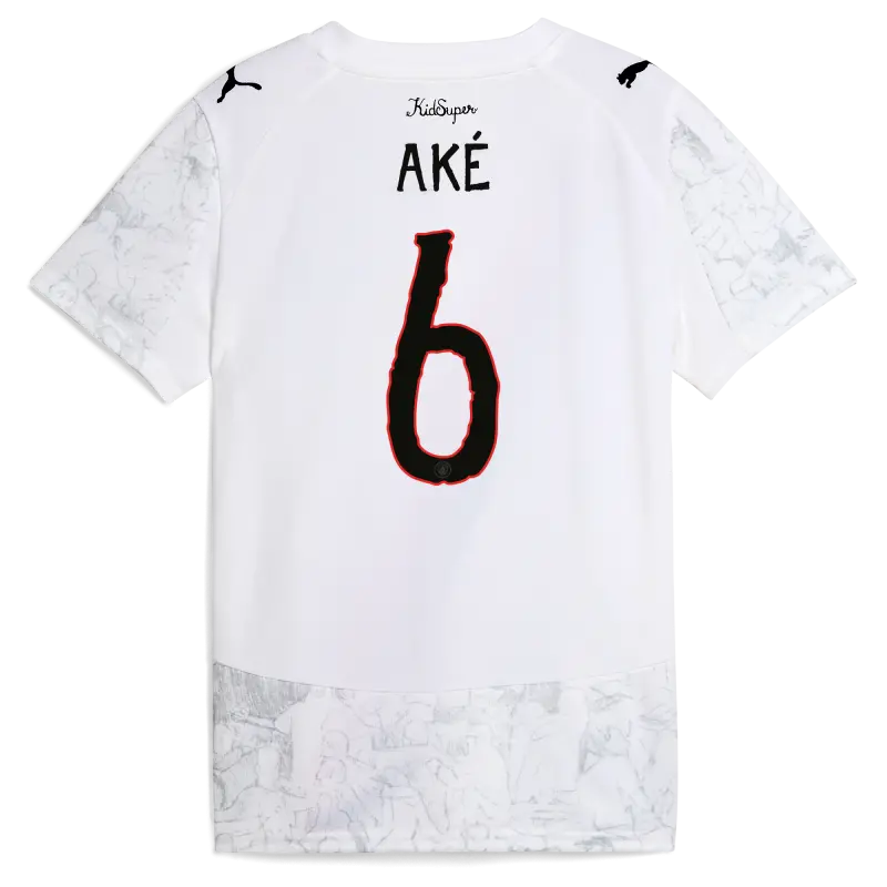 Explore Manchester City womens-manchester-city-kidsuper-jersey-202526-with-ak-6-printing-701235028-ak-white Jerseys - ManchesterCityshirt.co.uk