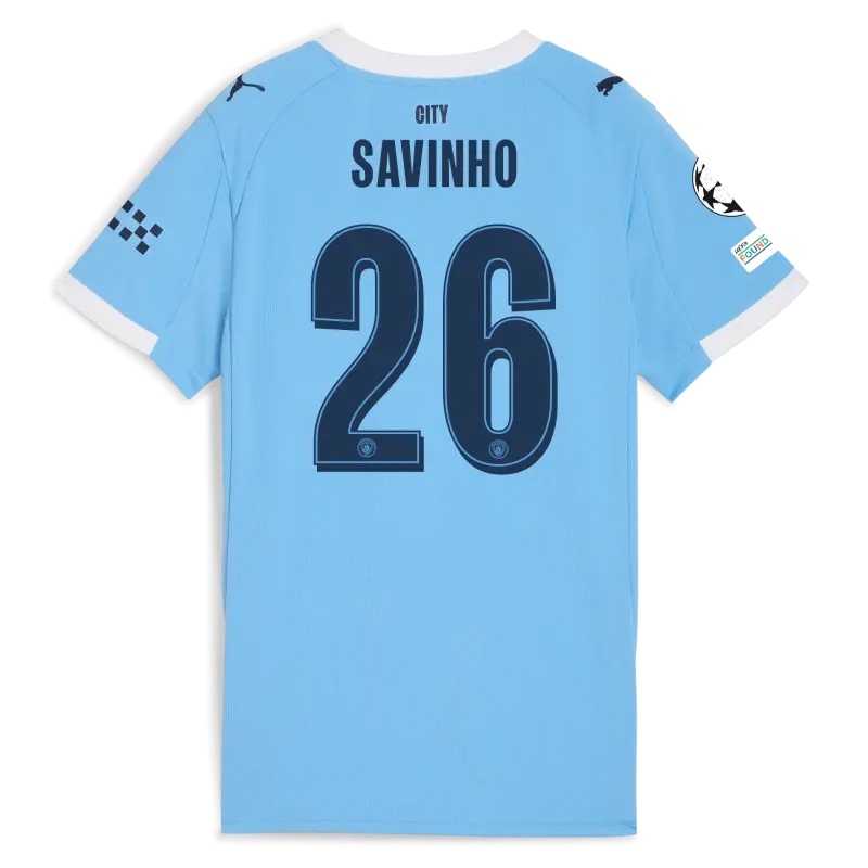 Explore Manchester City womens-manchester-city-man-city-champions-league-home-jersey-202526-with-savinho-701237130-savinho-man-city-champions-league Jerseys - ManchesterCityshirt.co.uk