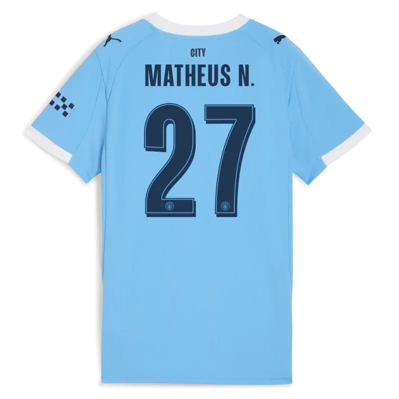 Explore Manchester City womens-manchester-city-man-city-home-jersey-202526-with-matheus-n-27-printing-701237130-matheusn-man-city Jerseys - ManchesterCityshirt.co.uk