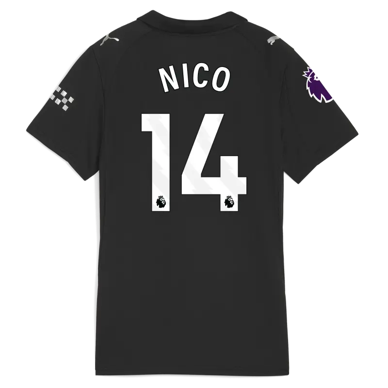 Explore Manchester City womens-manchester-city-premier-league-away-jersey-202526-with-nico-14-printing-701237137-nico-premier-league Jerseys - ManchesterCityshirt.co.uk