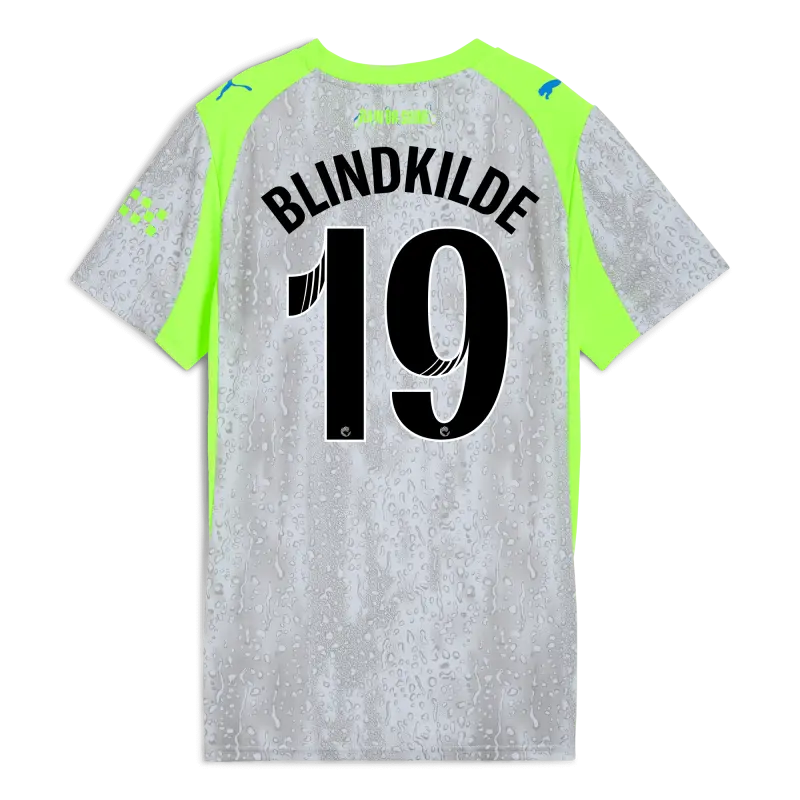 Explore Manchester City womens-manchester-city-third-jersey-202526-with-blindkilde-19-printing-701237144-blindkilde-blue-womenssuperleague Jerseys - ManchesterCityshirt.co.uk